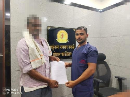 Brain Abscess due to ear infection  requiringsurgery to poor patient