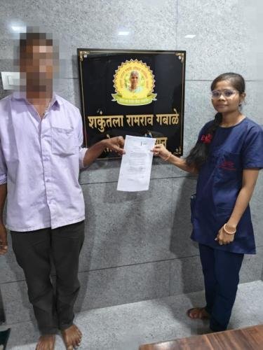 Help to Brain Stroke (Paralysis) patient